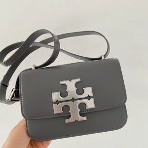 NEW TORY BURCH Eleanor Convertible Leather Shoulder Bag
